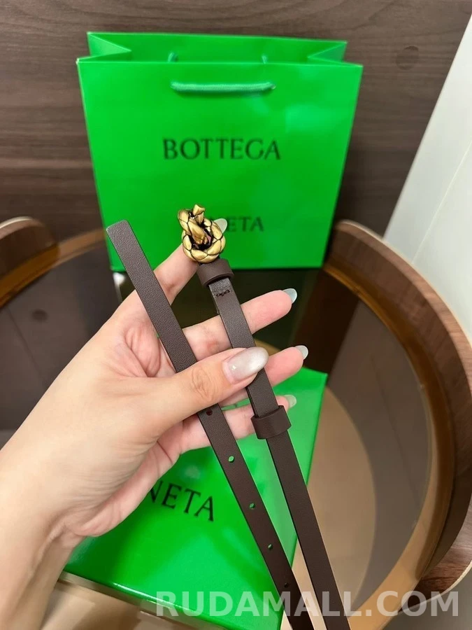 보테가베네타 보테가 베네타 브레이드 노트 레더 벨트 상세 이미지