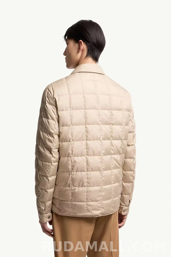 몽클레어 몽클레어 카스텔라나 퀼팅 셔츠 재킷 상세 이미지
