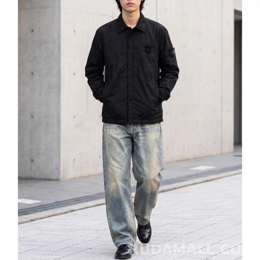 스톤아일랜드 스톤 아일랜드 코튼 오버셔츠 자켓 상세 이미지