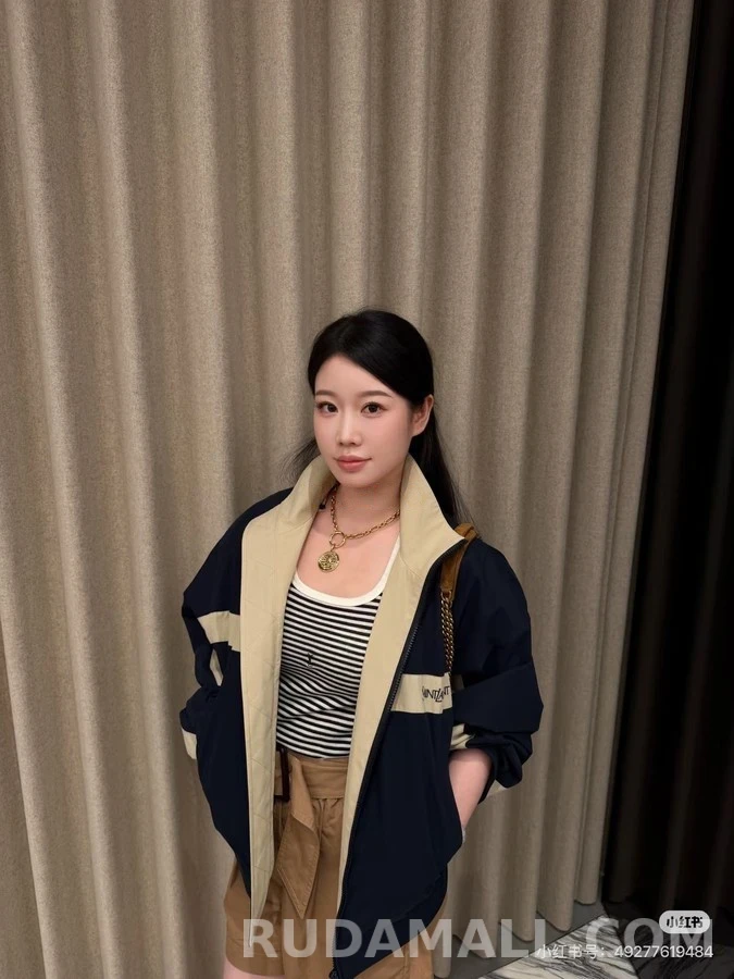 생로랑 세인트로랑 배색 자수 스포츠 자켓 상세 이미지