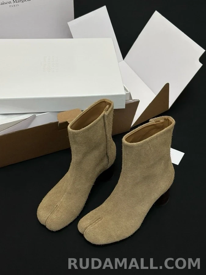 메종 마르지엘라 메종마르지엘라 타비 분지 청키힐 앵클 부츠 상세 이미지
