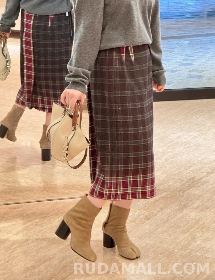 메종 마르지엘라 메종마르지엘라 타비 분지 청키힐 앵클 부츠 상세 이미지