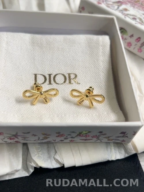디올 디올 레터링 보우 귀걸이 상세 이미지