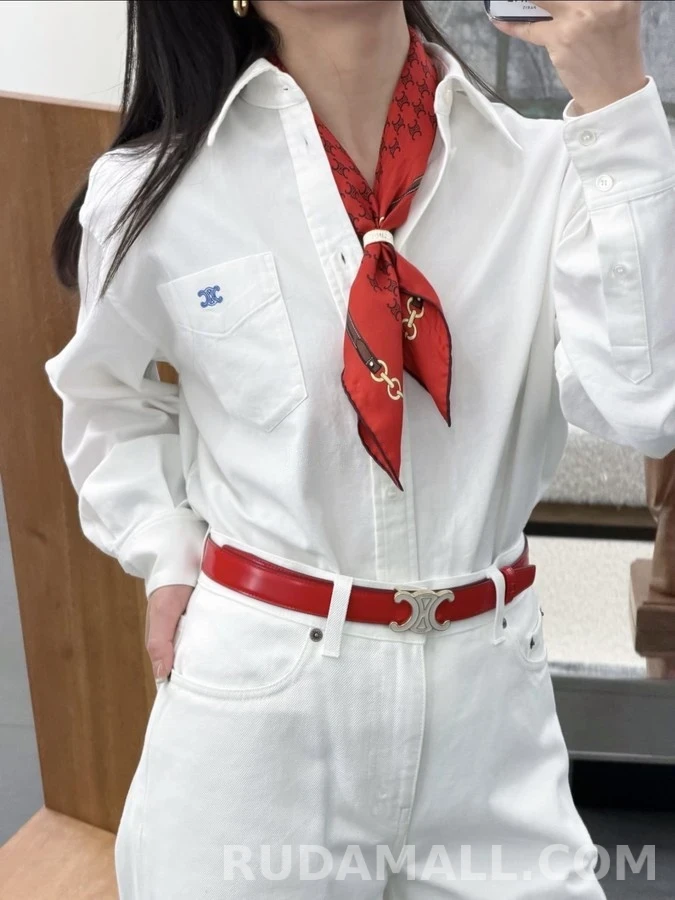 셀린느 셀린느 프렌치 릴랙스핏 셔츠 상세 이미지