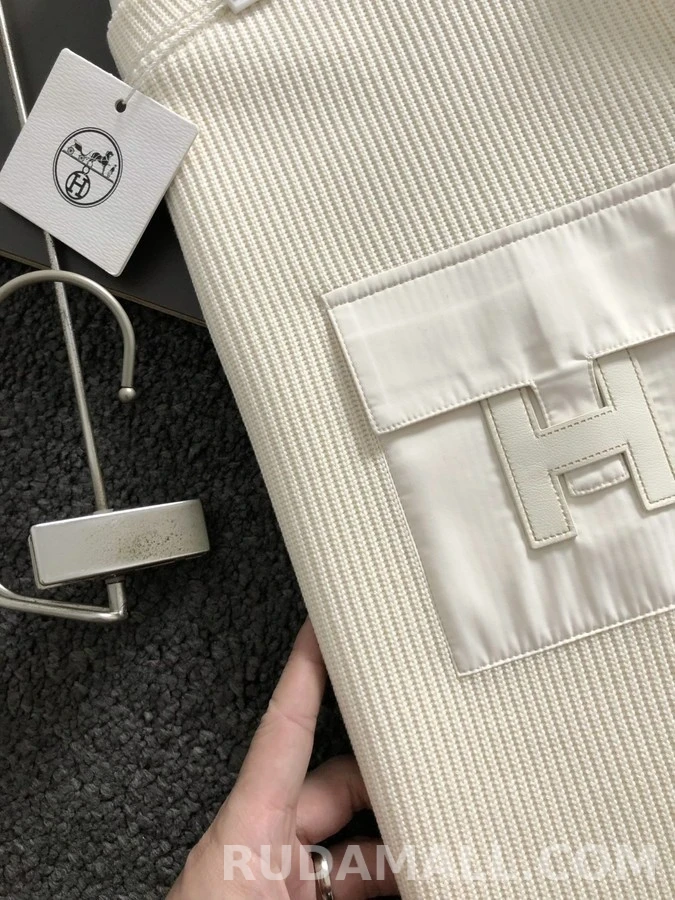 에르메스 에르메스 H 로고 디링 긴팔 티셔츠 상세 이미지