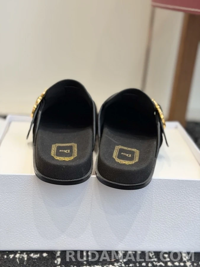 디올 디올 버클 뮬 슬리퍼 상세 이미지