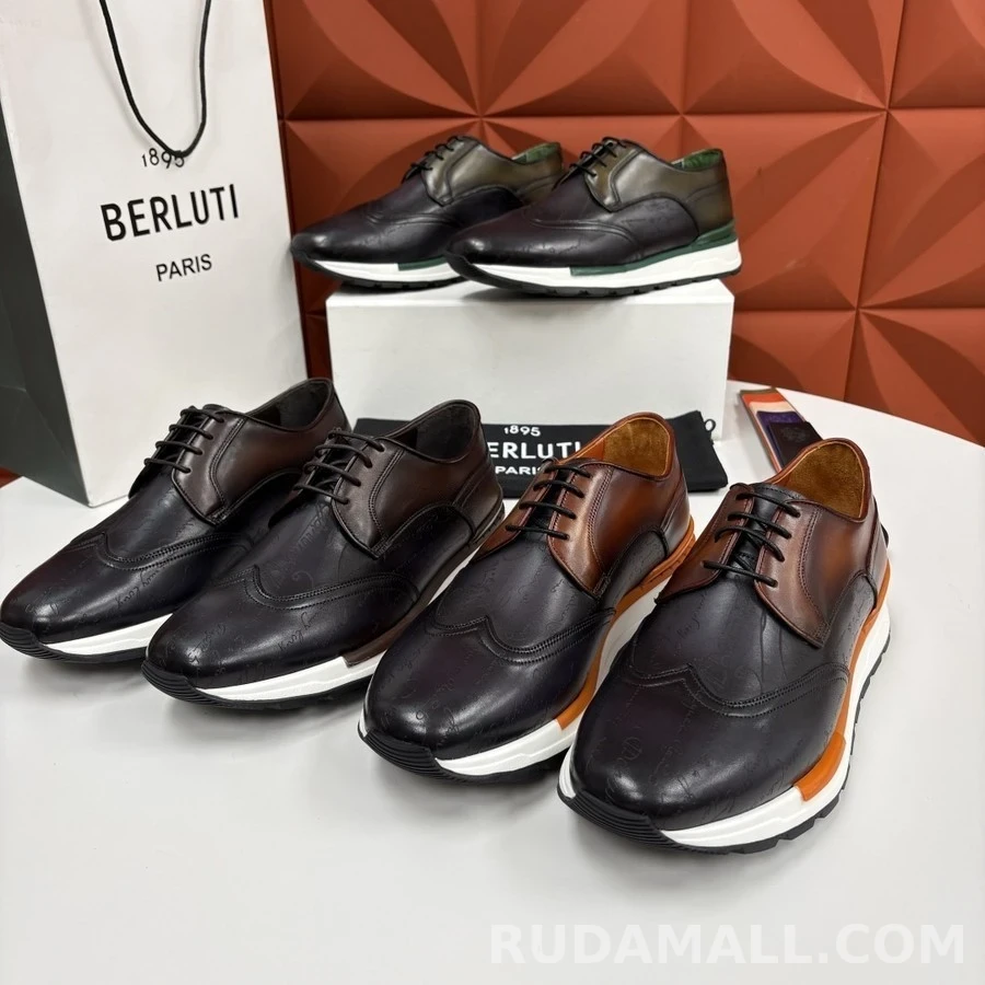 벨루티 벨루티 Fast Track 스크리토 스니커즈 상세 이미지