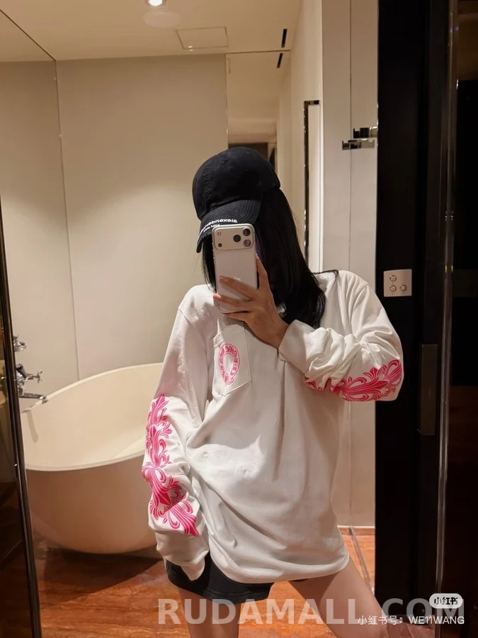 크롬하츠 크롬하츠 호스슈 크로스 긴팔 티셔츠 상세 이미지