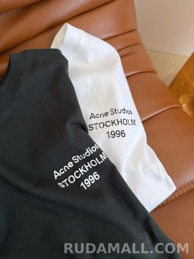 아크네 스튜디오 아크네 스튜디오 Acne Studios 레터링 긴팔 티셔츠 상세 이미지