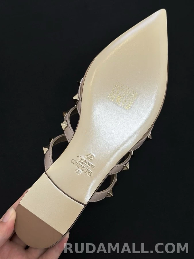 발렌티노 발렌티노 락스터드 포인티드 뮬 상세 이미지