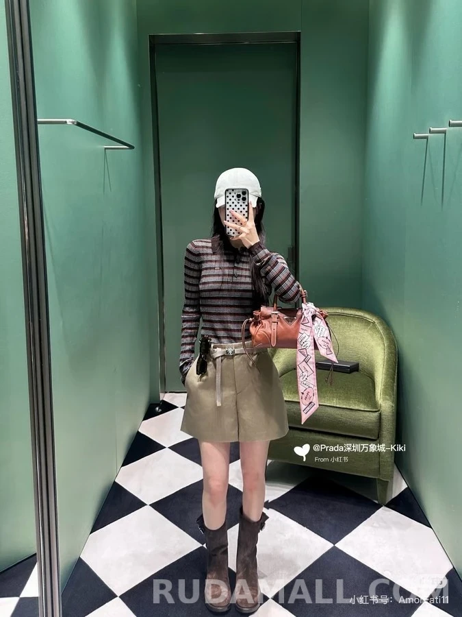 폴로 랄프 로렌 폴로 랄프 로렌 레트로 스트라이프 폴로넥 니트 상세 이미지