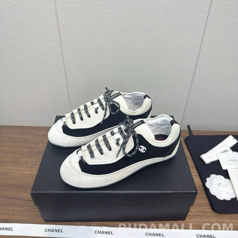 샤넬 샤넬 투톤 독일군 스니커즈 상세 이미지