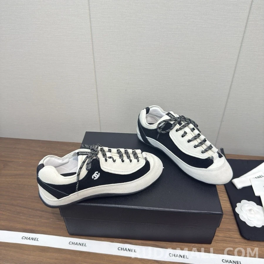 샤넬 샤넬 투톤 독일군 스니커즈 상세 이미지