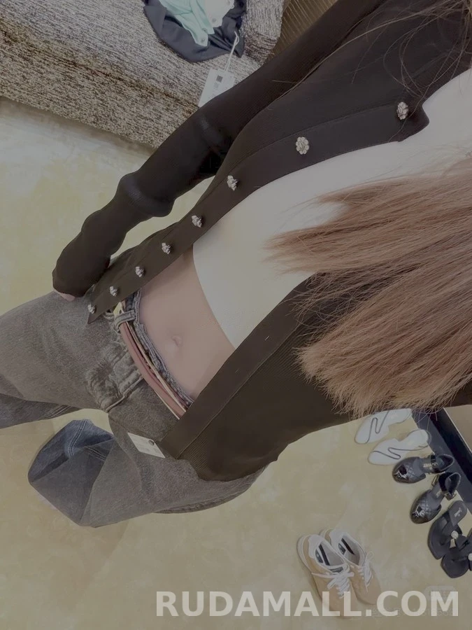 샤넬 샤넬 플라워 버튼 리브드 가디건 상세 이미지