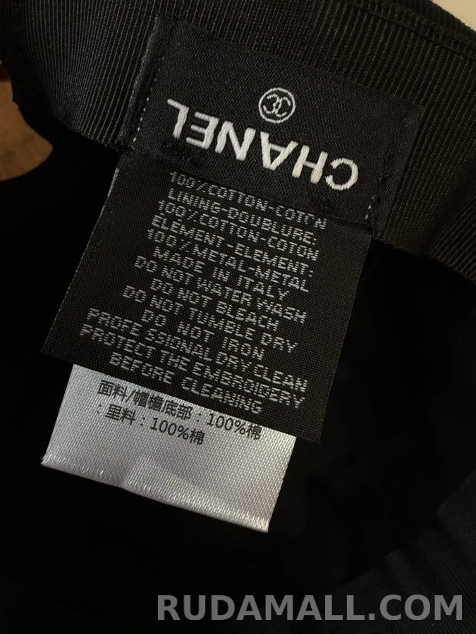 샤넬 샤넬 더블C 로고 볼캡 상세 이미지