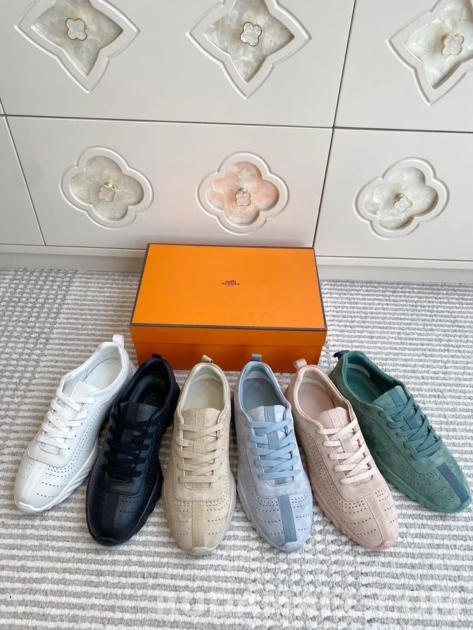 에르메스 에르메스 웨이브 솔 퍼포레이티드 스니커즈 상세 이미지