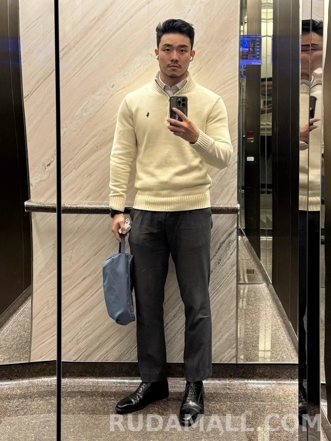 폴로 랄프 로렌 폴로 랄프 로렌 하프집업 포니 자수 니트 상세 이미지
