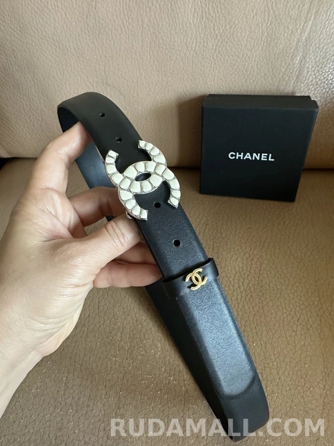 샤넬 샤넬 더블 버클 벨트 상세 이미지