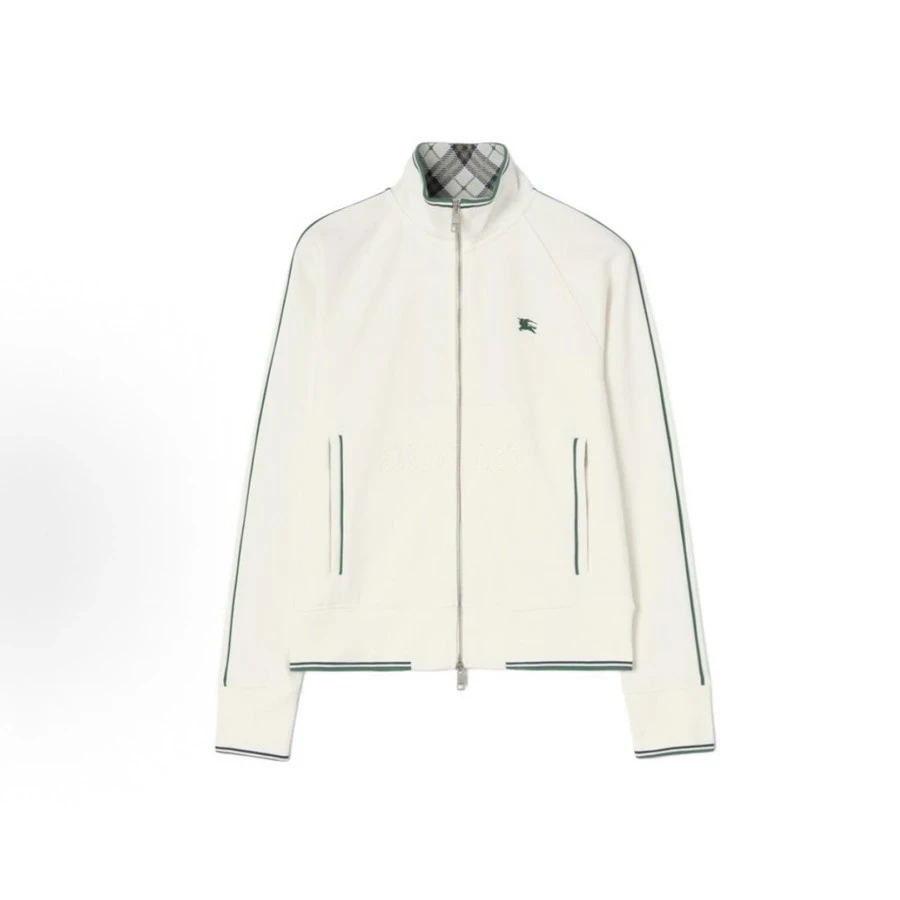 버버리 버버리 EKD 로고 코튼 트랙 재킷 상세 이미지