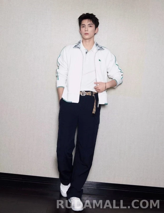 버버리 버버리 EKD 로고 코튼 트랙 재킷 상세 이미지