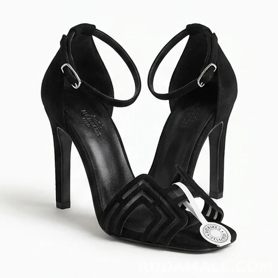 에르메스 에르메스 켈리 버클 컷아웃 샌들 상세 이미지