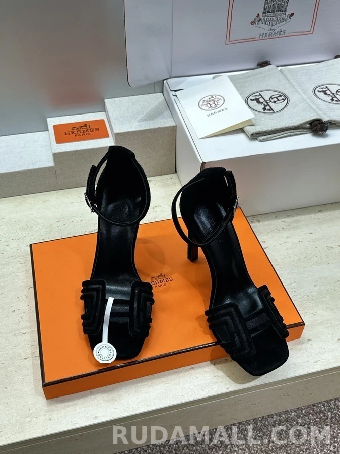 에르메스 에르메스 켈리 버클 컷아웃 샌들 상세 이미지