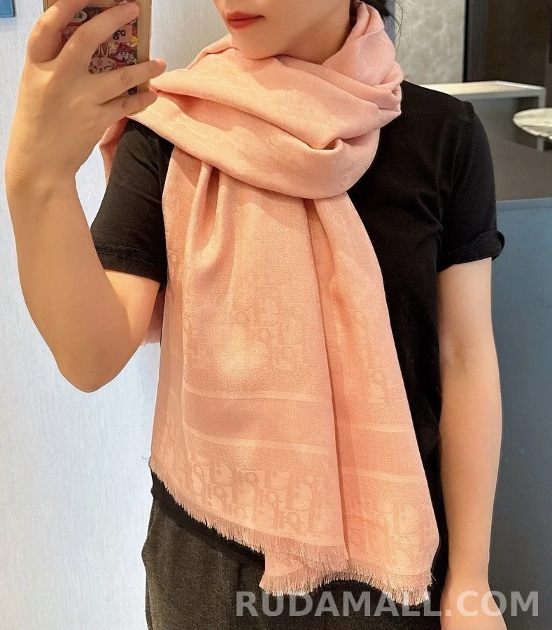 디올 디올 오블리크 숄 스카프 상세 이미지