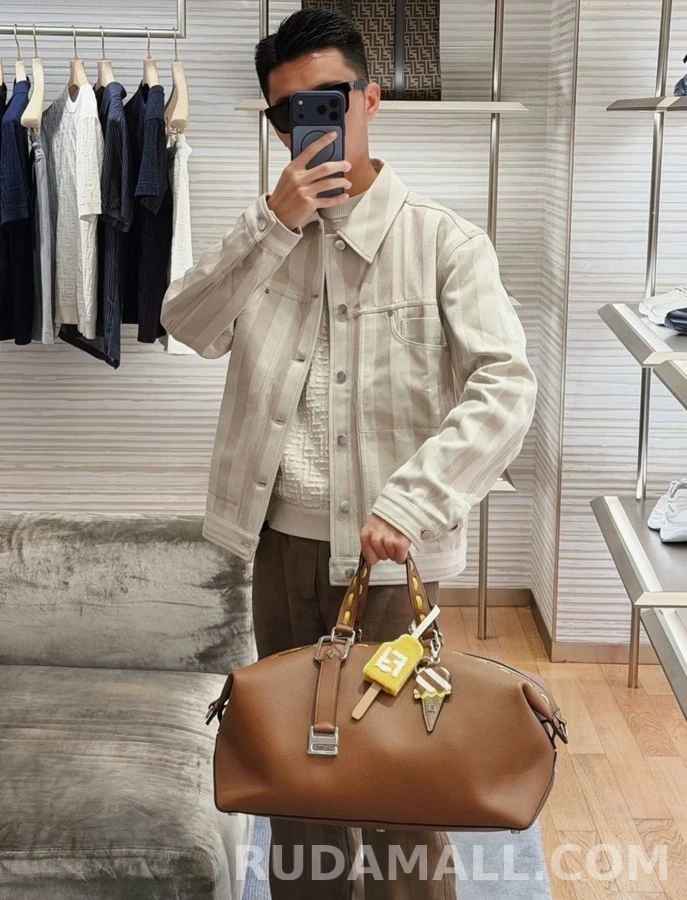 펜디 펜디 페퀸 스트라이프 데님 셔츠 상세 이미지