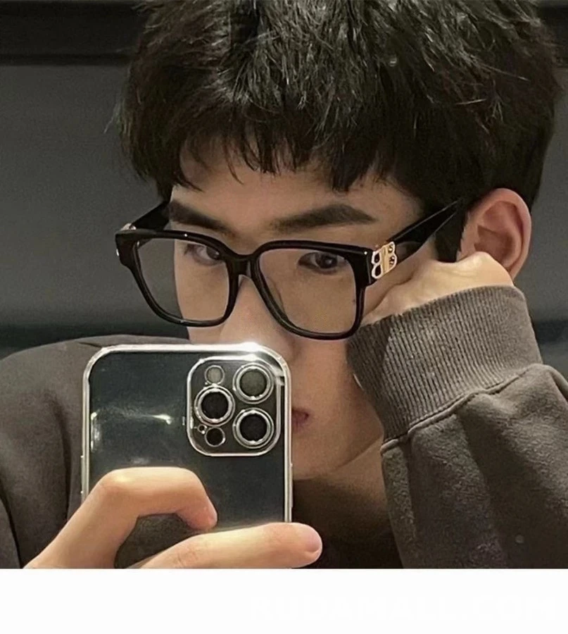 발렌시아가 발렌시아가 로고 스퀘어 안경테 상세 이미지