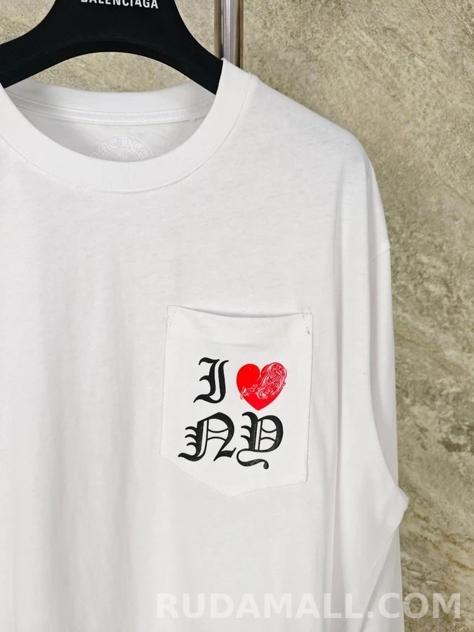 크롬하츠 크롬하츠 I ❤️ ND 레터링 긴팔 티셔츠 상세 이미지