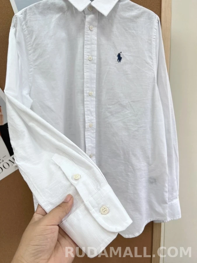 폴로 랄프 로렌 폴로 랄프 로렌 폴로 플레이어 자수 셔츠 상세 이미지