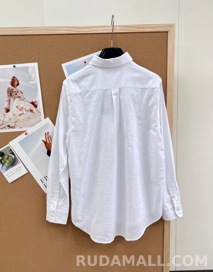 폴로 랄프 로렌 폴로 랄프 로렌 폴로 플레이어 자수 셔츠 상세 이미지