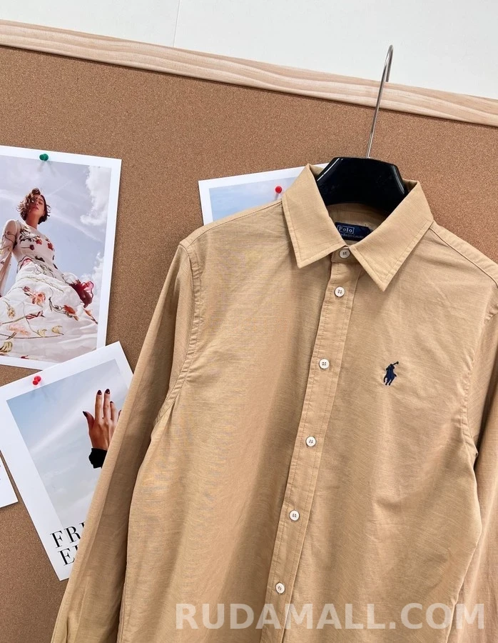 폴로 랄프 로렌 폴로 랄프 로렌 스몰 포니 자수 셔츠 상세 이미지