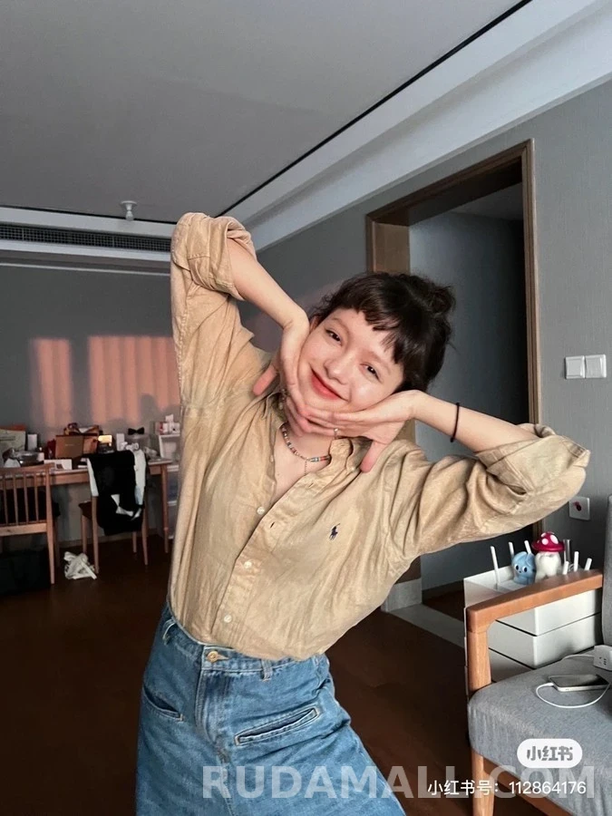 폴로 랄프 로렌 폴로 랄프 로렌 스몰 포니 자수 셔츠 상세 이미지