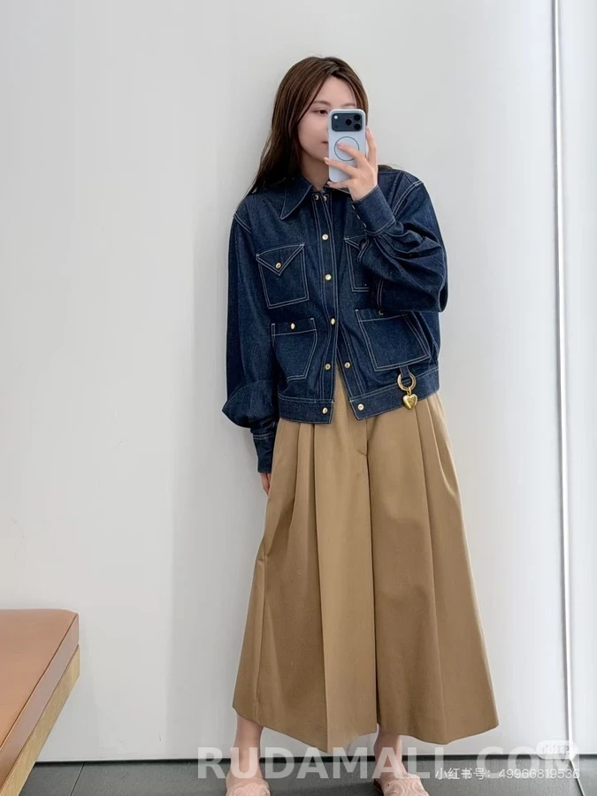 셀린느 셀린느 멀티포켓 데님 셔츠 상세 이미지