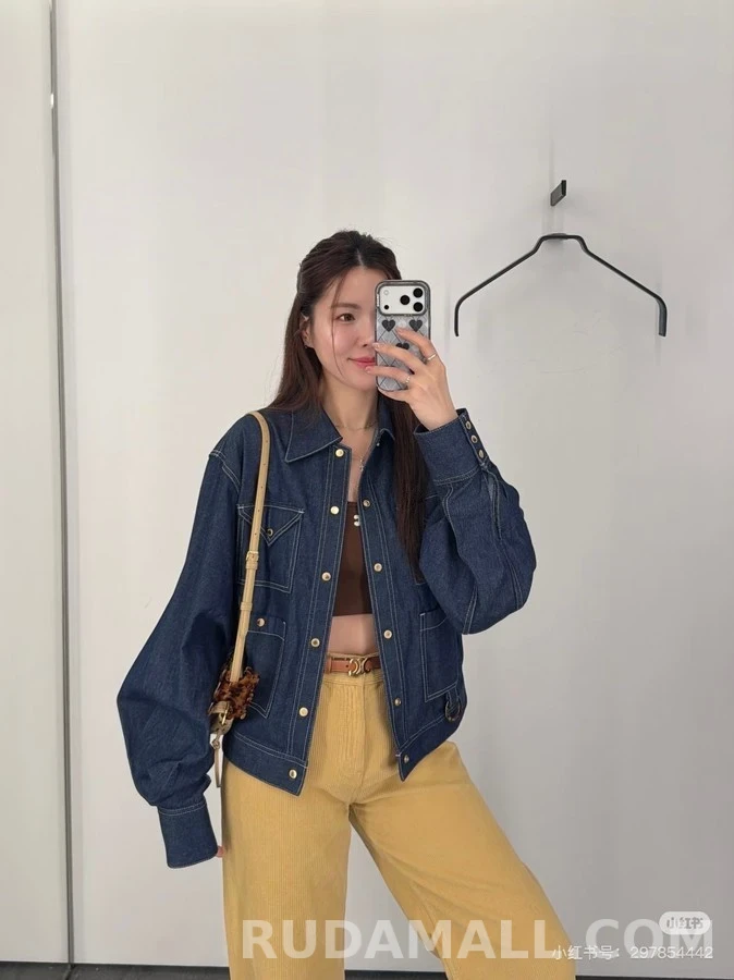 셀린느 셀린느 멀티포켓 데님 셔츠 상세 이미지