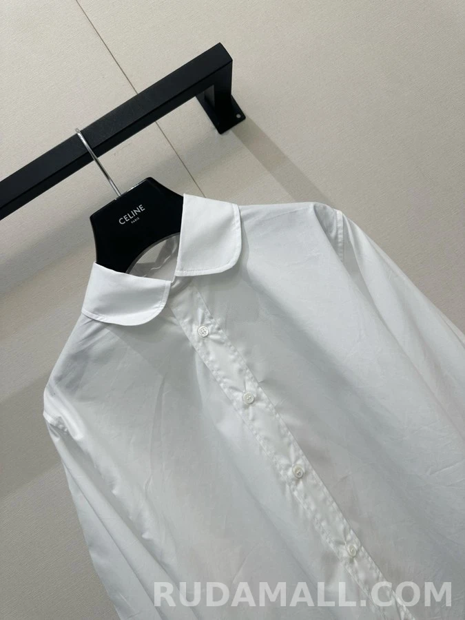 셀린느 셀린느 피터팬 카라 루즈핏 셔츠 상세 이미지
