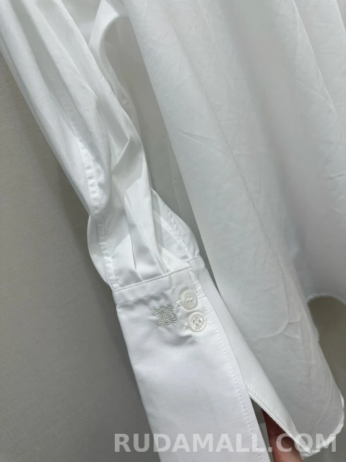 셀린느 셀린느 피터팬 카라 루즈핏 셔츠 상세 이미지