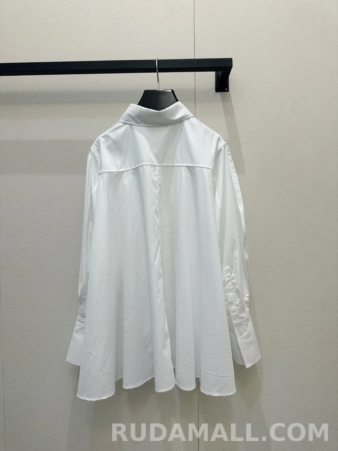셀린느 셀린느 피터팬 카라 루즈핏 셔츠 상세 이미지