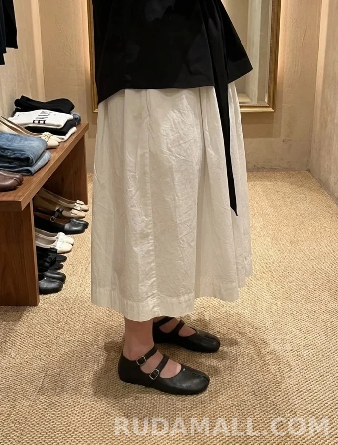메종 마르지엘라 메종마르지엘라 더블 스트랩 메리제인 플랫 슈즈 상세 이미지