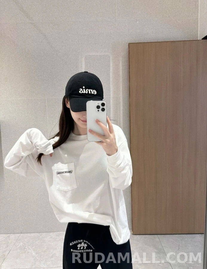 크롬하츠 크롬하츠 ST. BARTH 십자가 롱슬리브 티셔츠 상세 이미지