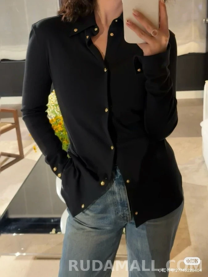 셀린느 셀린느 버튼 긴팔 셔츠 상세 이미지