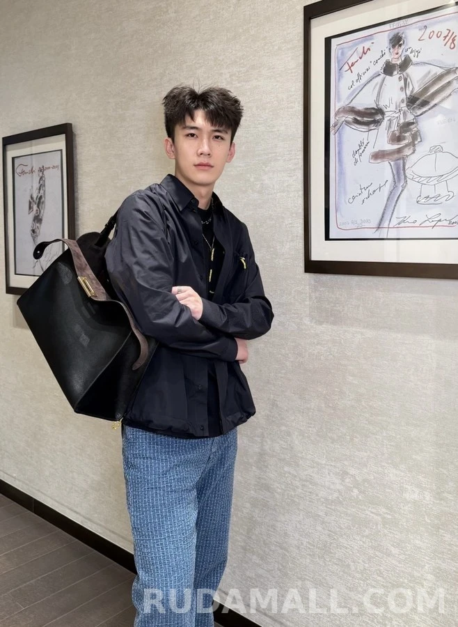 펜디 펜디 드로스트링 긴팔 티셔츠 상세 이미지