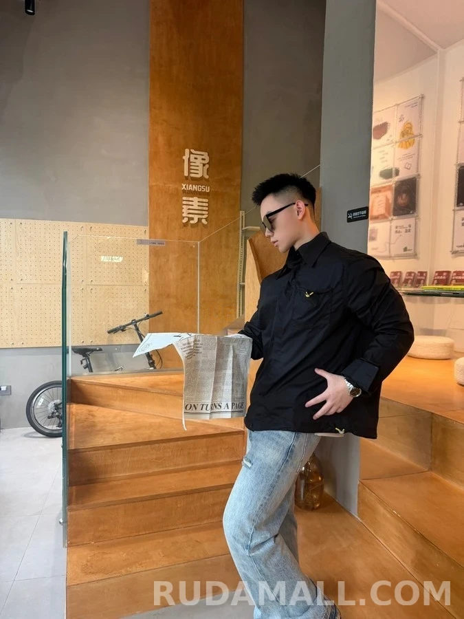 펜디 펜디 드로스트링 패치 포켓 셔츠 상세 이미지