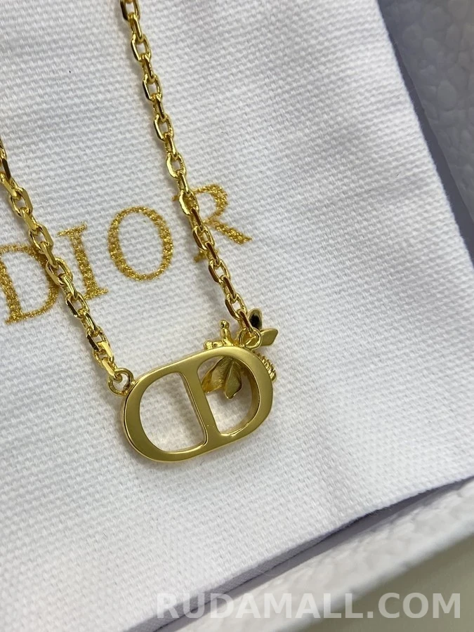 디올 디올 리틀 비 목걸이 상세 이미지