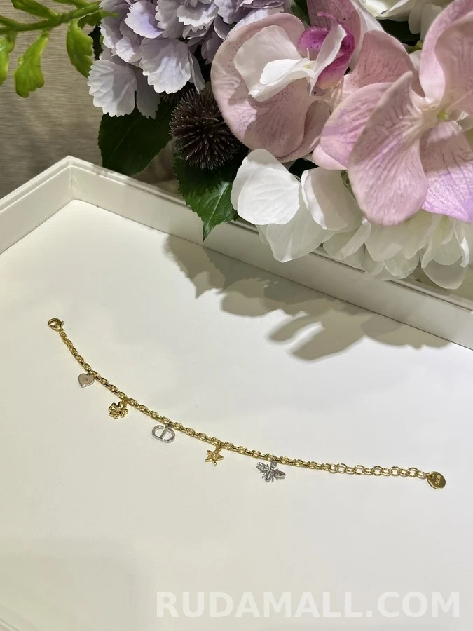 디올 디올 클로버 스타 참 팔찌 상세 이미지