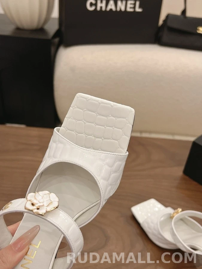샤넬 샤넬 퀼팅 스퀘어 토 뮬 상세 이미지