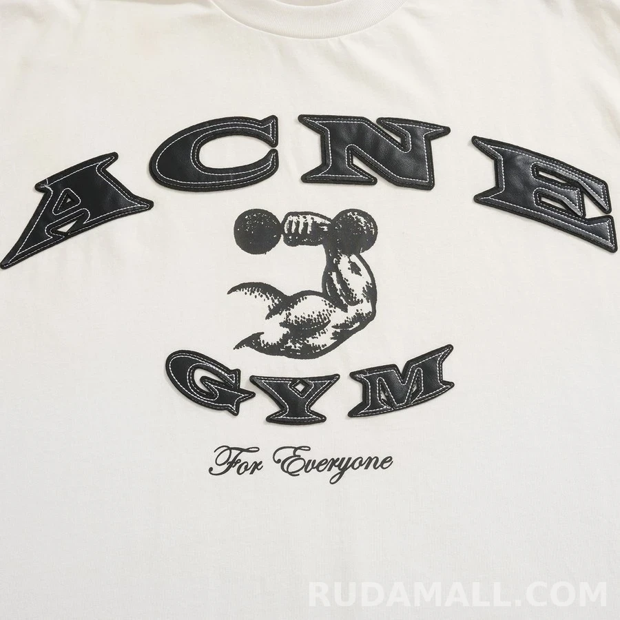 아크네 스튜디오 아크네 스튜디오 ACNE GYM 그래픽 레이어드 긴팔 티셔츠 상세 이미지