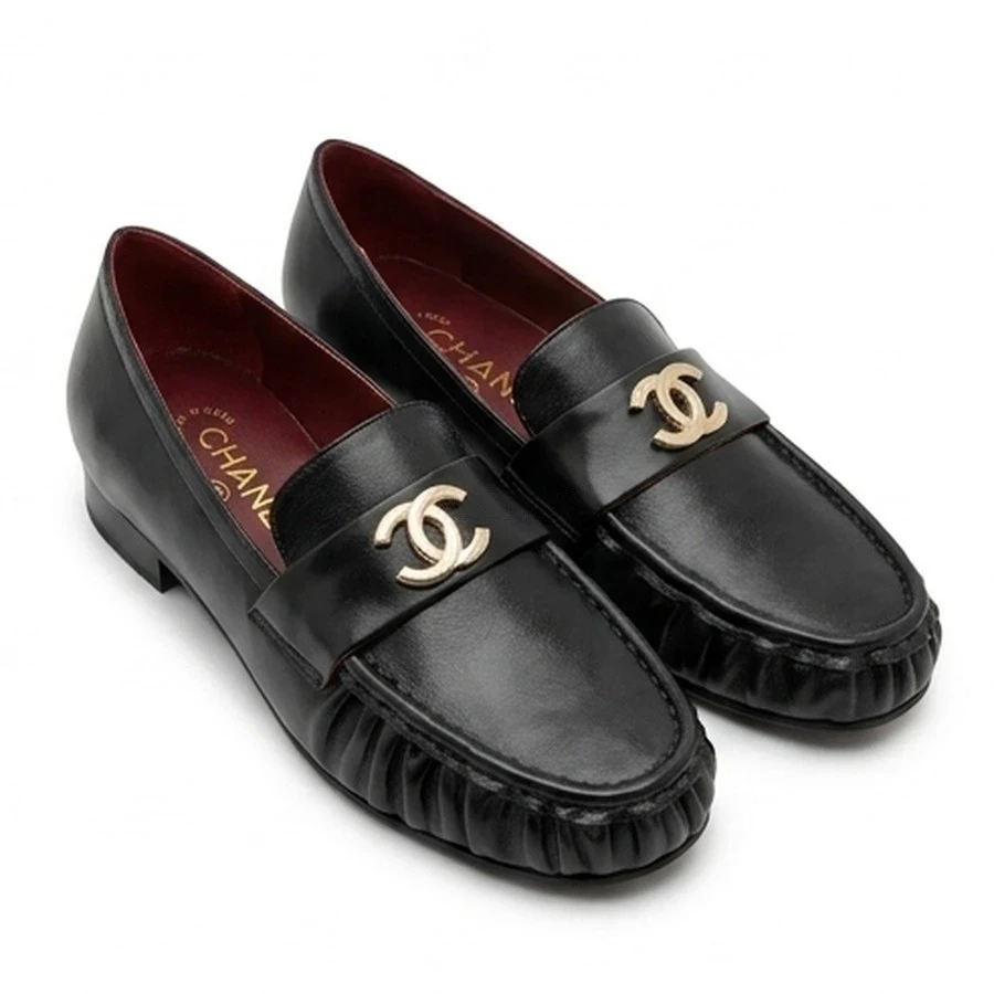 샤넬 샤넬 더블C 플리츠 로퍼 상세 이미지