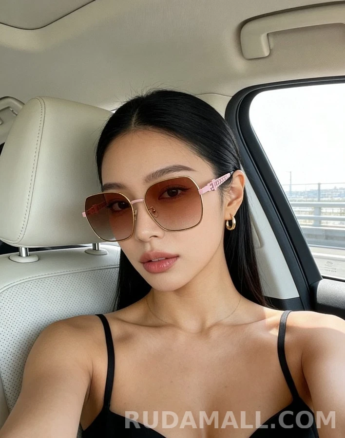 에르메스 에르메스 체인 링크 템플 선글라스 상세 이미지
